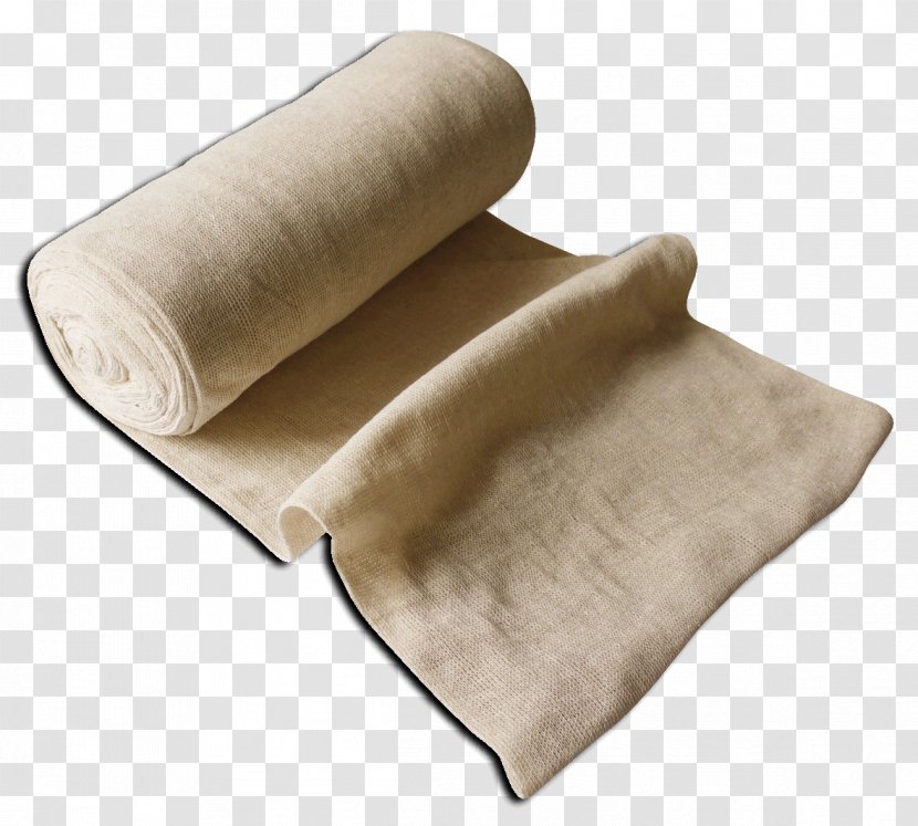 メリヤス Textile Material Beige - Cloth Roll Transparent PNG