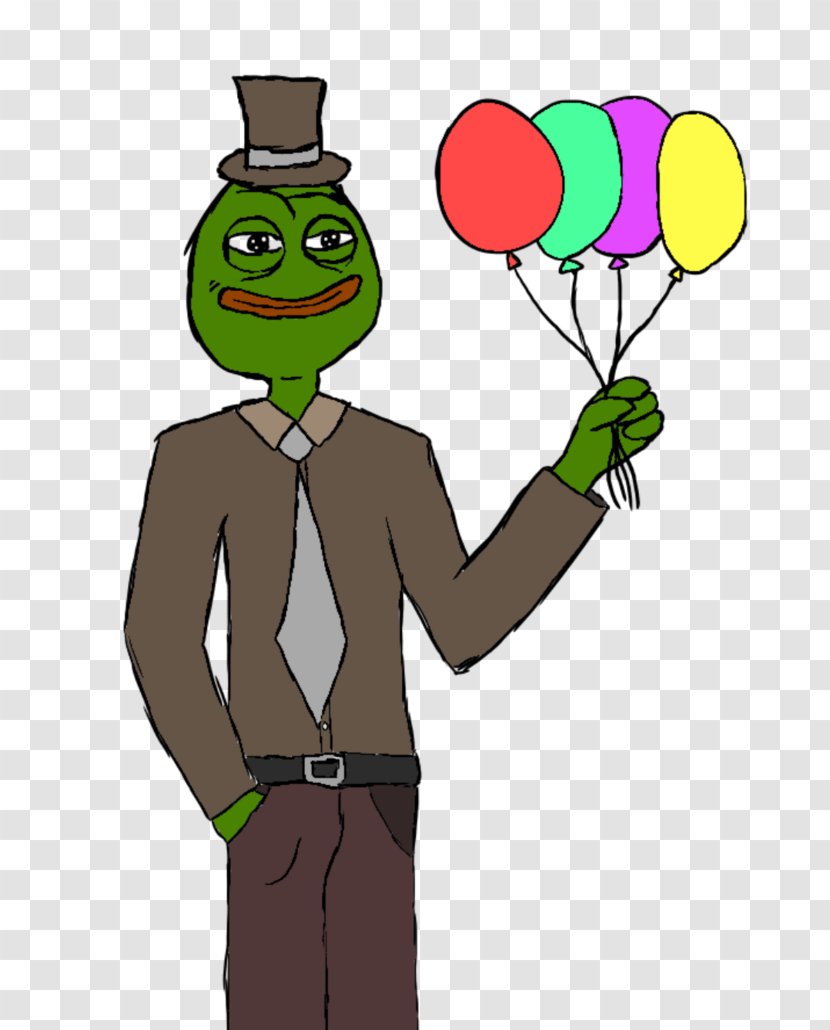 Toy Balloon Art Pepe The Frog Clip - Smile - Laugh Transparent PNG