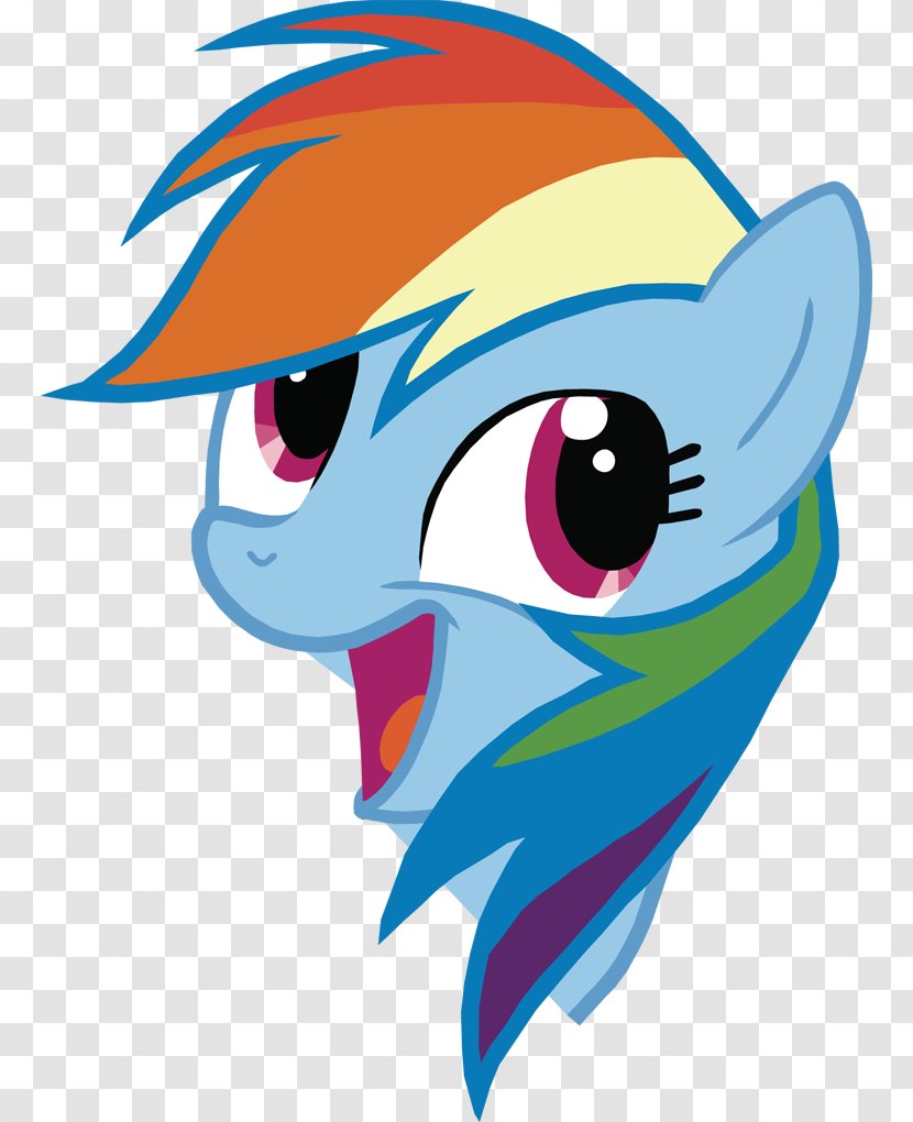 Rainbow Dash Pinkie Pie Twilight Sparkle Rarity Pony - Fish - Horse Transparent PNG