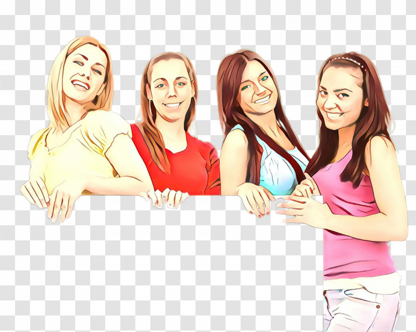 Social Group Fun Friendship Youth Smile Transparent PNG