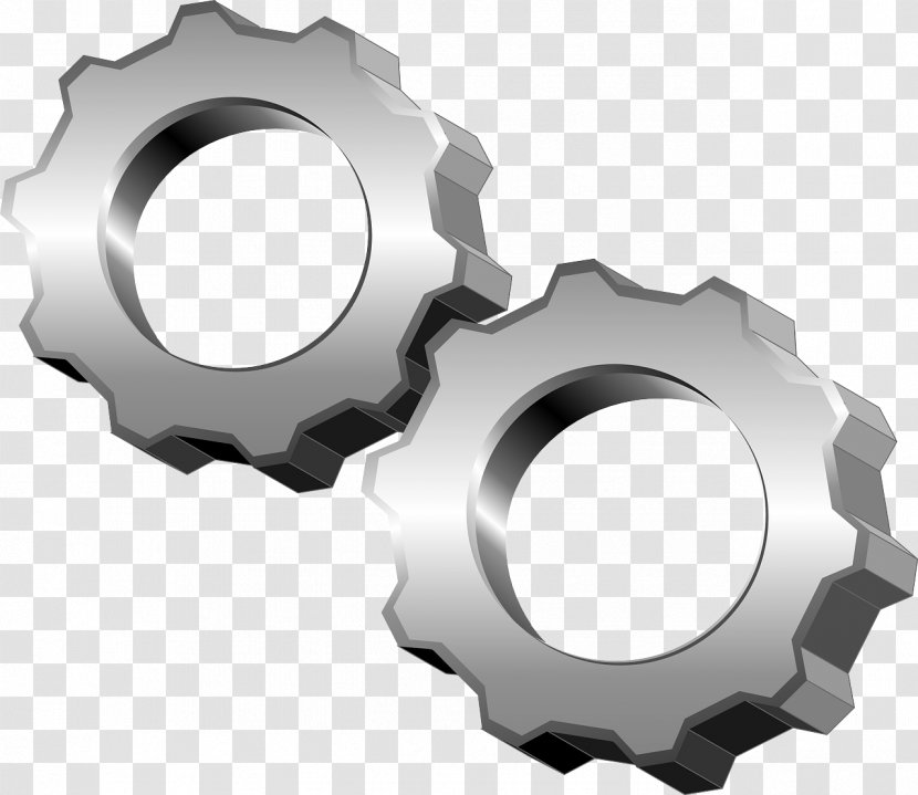 Gear Sprocket Clip Art - Machine - Industrial Transparent PNG