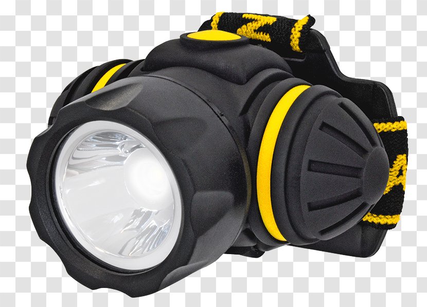 Flashlight National Geographic Society Headlamp Light-emitting Diode - Yellow Transparent PNG