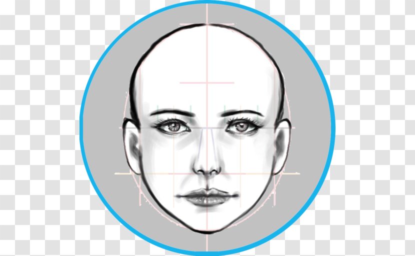 Drawing The Human Head Sketch Face Image - Silhouette Transparent PNG