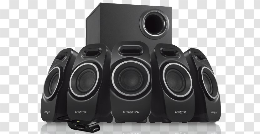 5.1 Surround Sound Creative A550 Loudspeaker Technology - Inspire T6300 - System Transparent PNG
