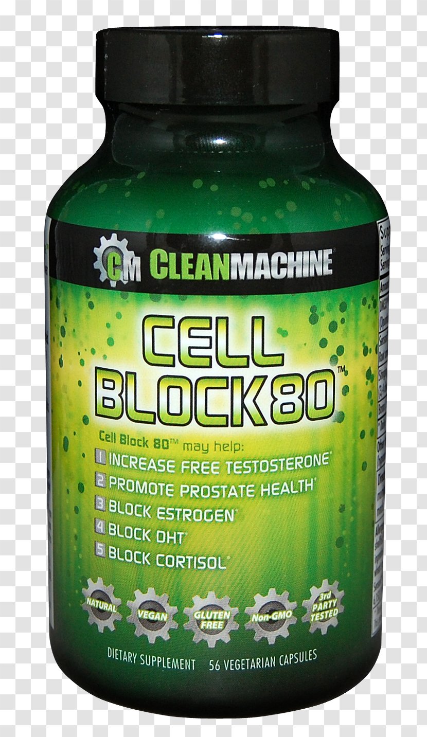 Dietary Supplement Capsule Veganism CLEAN MACHINE Cell Block 80 Acid Gras Omega-3 - Diet - Muscle Growth Transparent PNG