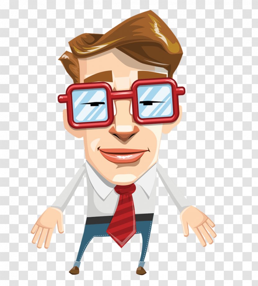 Adobe Character Animator Animated Film Graphic Design - Glasses Transparent PNG