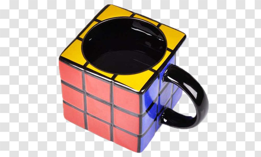 Mug Rubik's Cube Ceramic Coffee - Game Transparent PNG