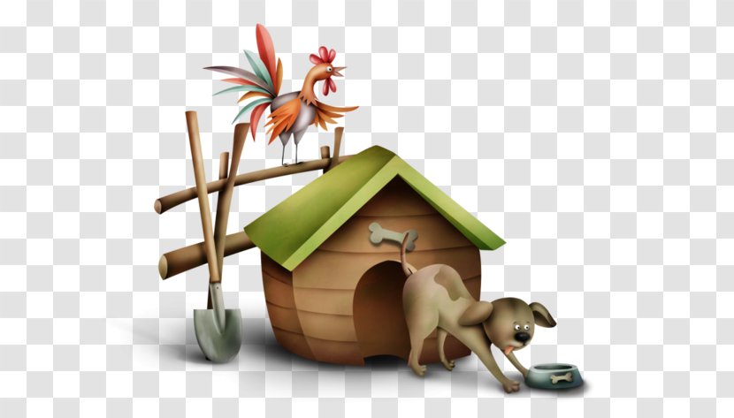 Clip Art - Facade - Cartoon Cute Little House Dog Cock Transparent PNG