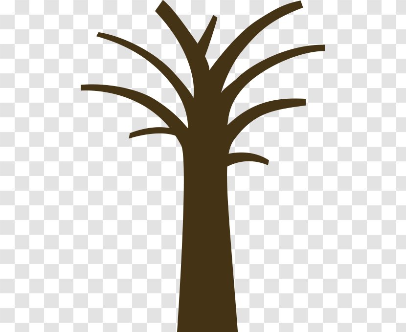 Palm Trees Clip Art Trunk Branch - Tree Transparent PNG