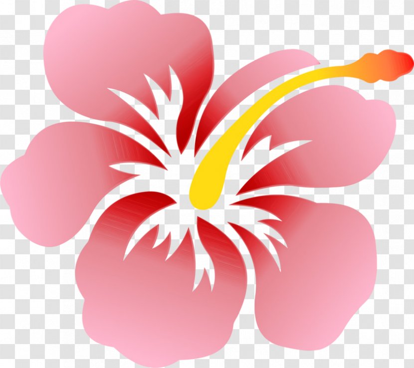 Drawing Hawaiian Hibiscus Shoeblackplant Painting Sketch - Frangipani - Herbaceous Plant Chinese Transparent PNG