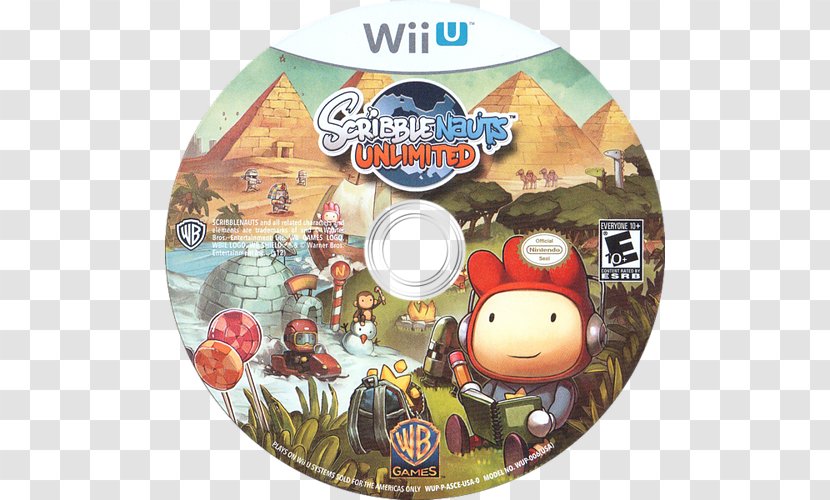 Scribblenauts Unlimited Wii U Video Game Transparent PNG