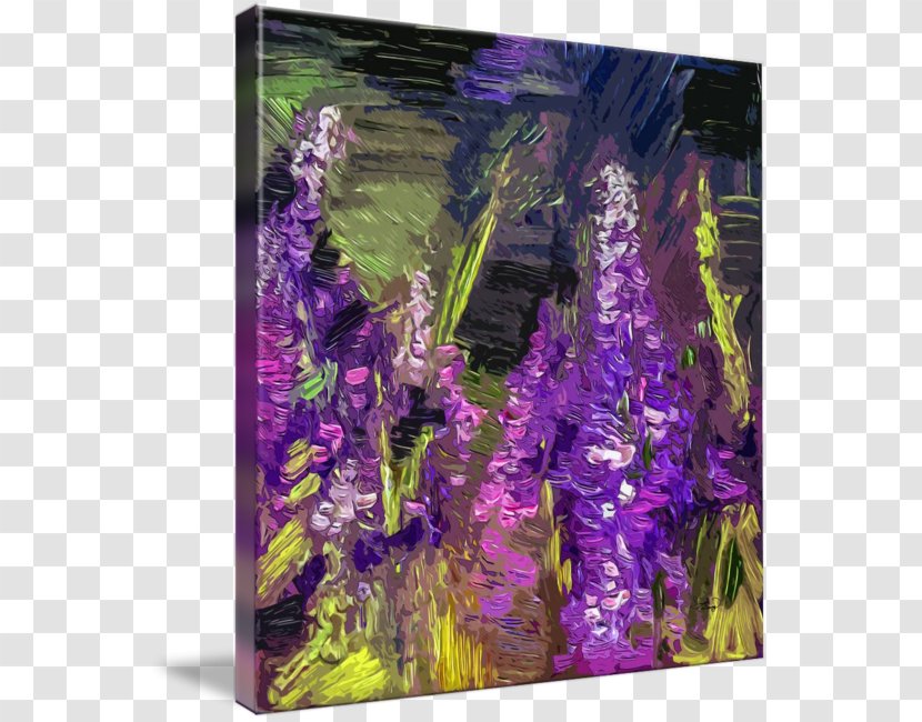 English Lavender Modern Art Violet Architecture - Flower Transparent PNG