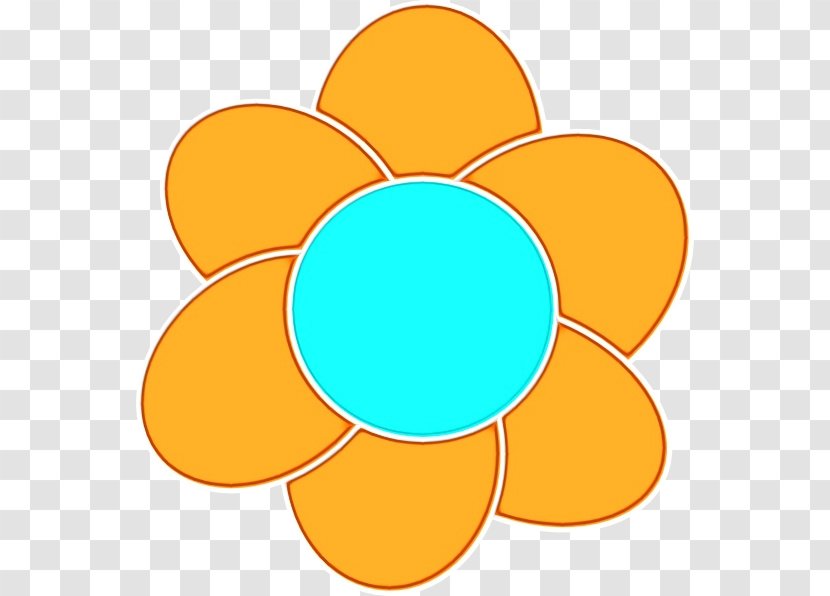 Yellow Circle - Petal Orange Transparent PNG