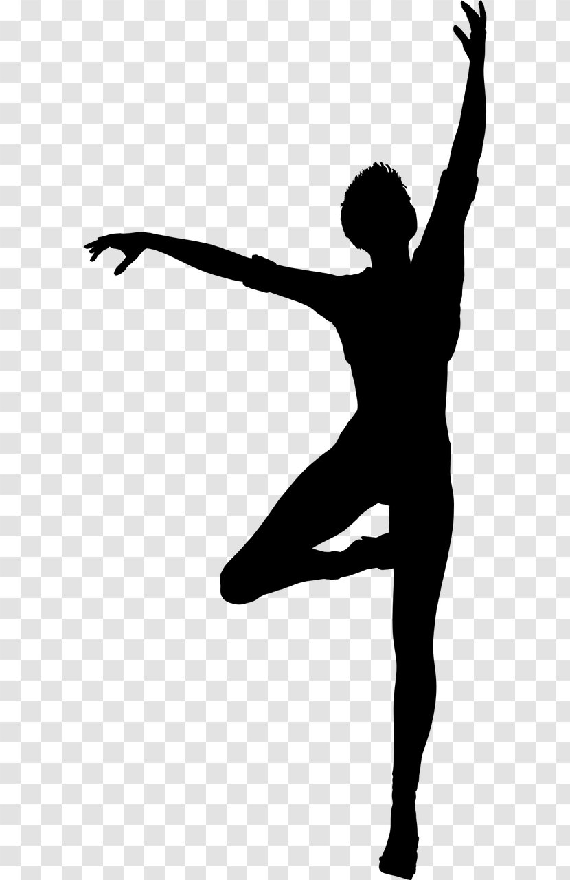 Moscow State Academy Of Choreography Ballet Dancer Silhouette - Heart - Dancing Vector Transparent PNG