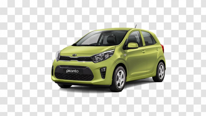 Kia Picanto Motors Car Sportage - Subcompact - Lime Transparent PNG