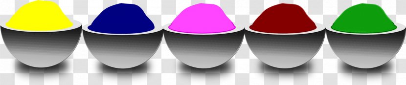 Watercolor Cartoon - Mixing Bowl - Magenta Transparent PNG