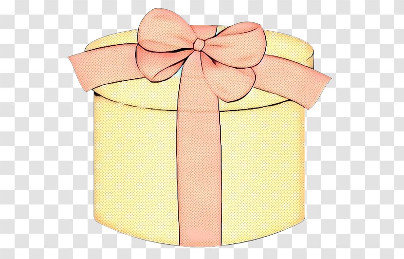 Vintage Retro Ribbon - Pink - Gift Wrapping Box Transparent PNG