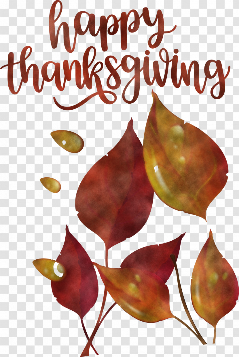 Happy Thanksgiving Autumn Fall Transparent PNG