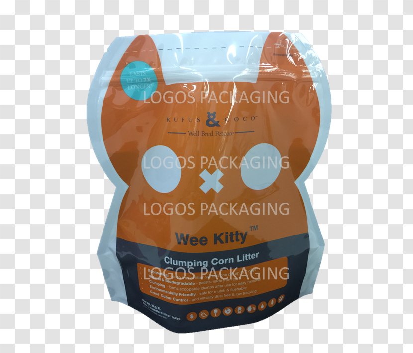 Pet Food Packaging And Labeling - Bag - Orange Transparent PNG