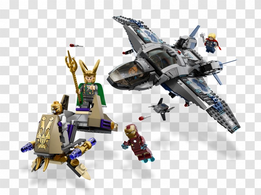 Lego Marvel Super Heroes Amazon.com Avengers Quinjet Minifigure - Hulk Transparent PNG