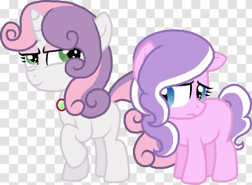 Pony Sweetie Belle Apple Bloom Twilight Sparkle Pinkie Pie - Heart - Sweety Diapers Transparent PNG