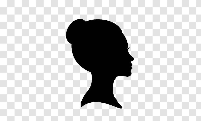 Clip Art Vector Graphics Silhouette Woman Image - Black Transparent PNG