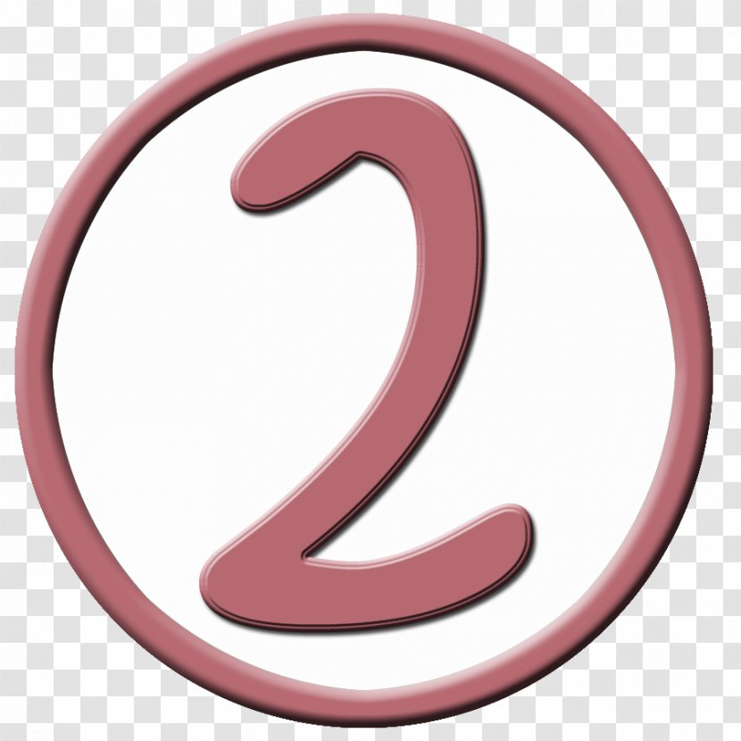 Disk Circle Oval Number January - Symbol - 2 Transparent PNG