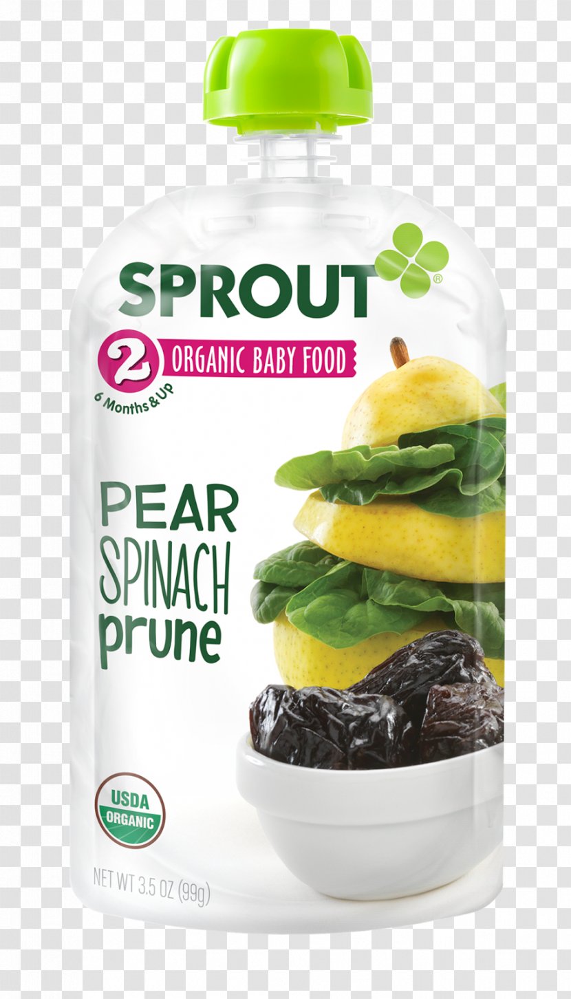 Organic Food Baby Fruit Sprouts Farmers Market - Pur%c3%a9e - Apple Transparent PNG