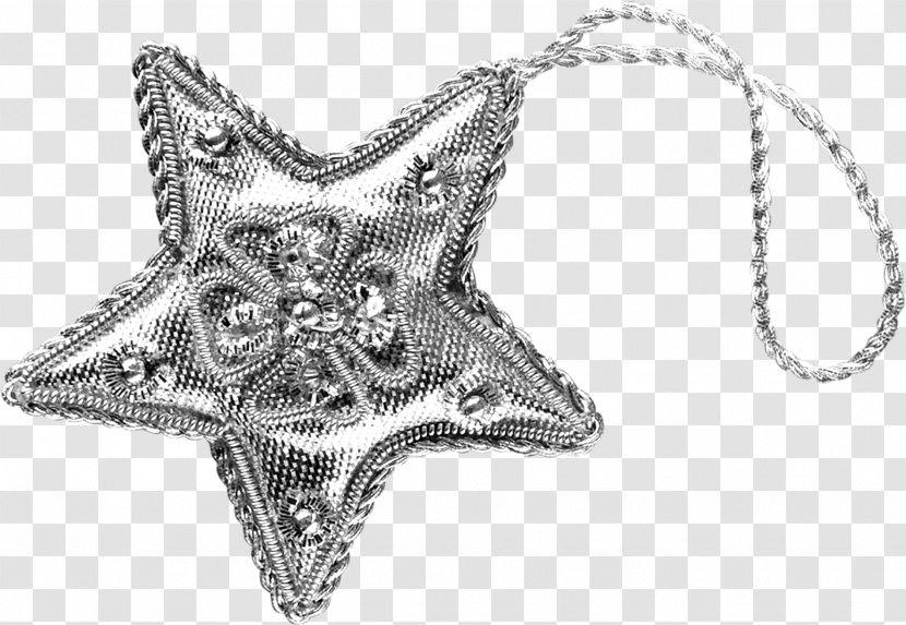Silver Metal Pentagram - Five-pointed Star Jewelry Transparent PNG