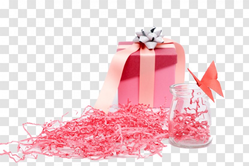 Gift Designer Pink - Red Transparent PNG