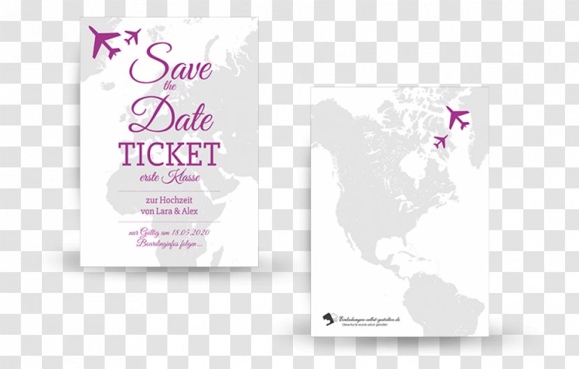 Graphic Design Brand Pink M Font - Petal - Save The Date Ticket Transparent PNG