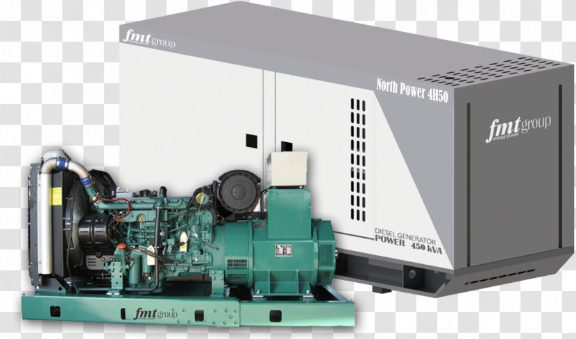 AB Volvo Diesel Generator Electric Engine-generator Penta - Engine Transparent PNG