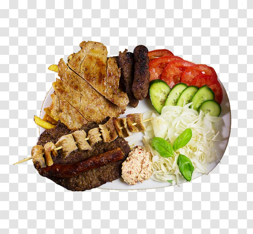 Souvlaki Kebab Asian Cuisine Recipe Dish - Comfort Food Transparent PNG