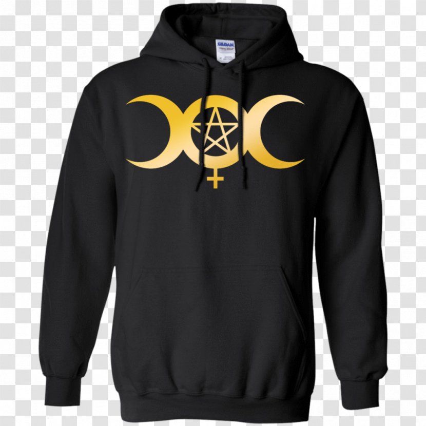 Hoodie T-shirt Jacket Sleeve - Triple Goddess Transparent PNG