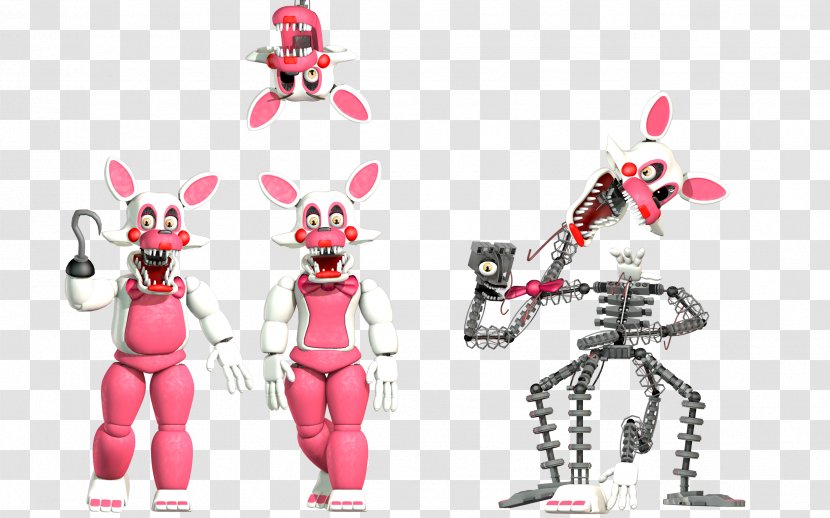 Five Nights At Freddy's: Sister Location DeviantArt Action & Toy Figures Figurine - Mangle Animatronic Transparent PNG