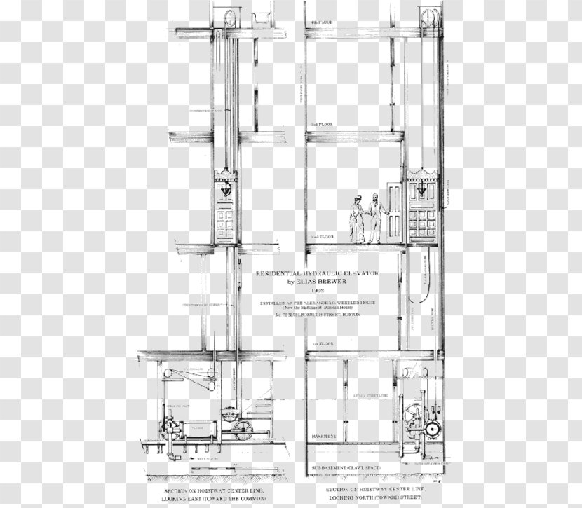 Elevator Building Counterweight Storey Pulley Transparent PNG