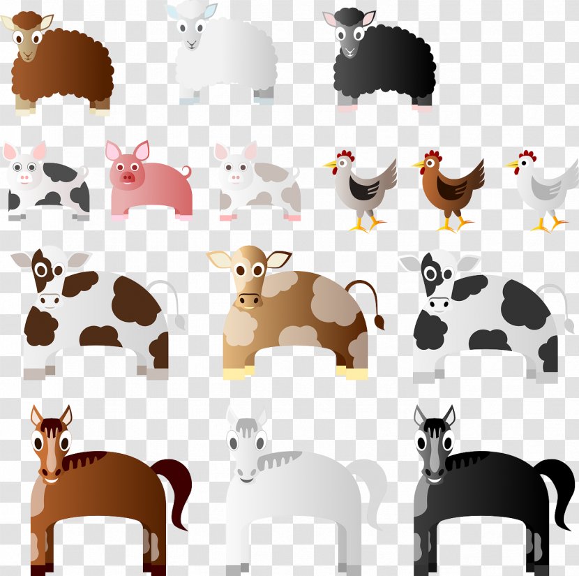 Angus Cattle T-shirt Livestock Animal Clip Art - Cat - Cow Transparent PNG