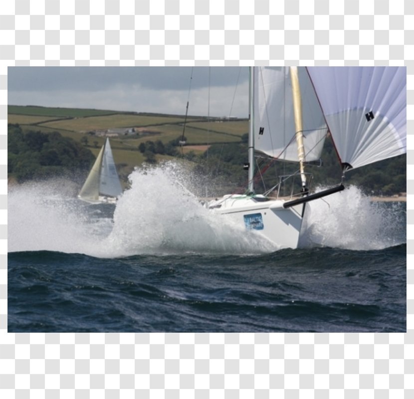 Dinghy Keelboat Royal Yachting Association Solent Sail - Vehicle Transparent PNG
