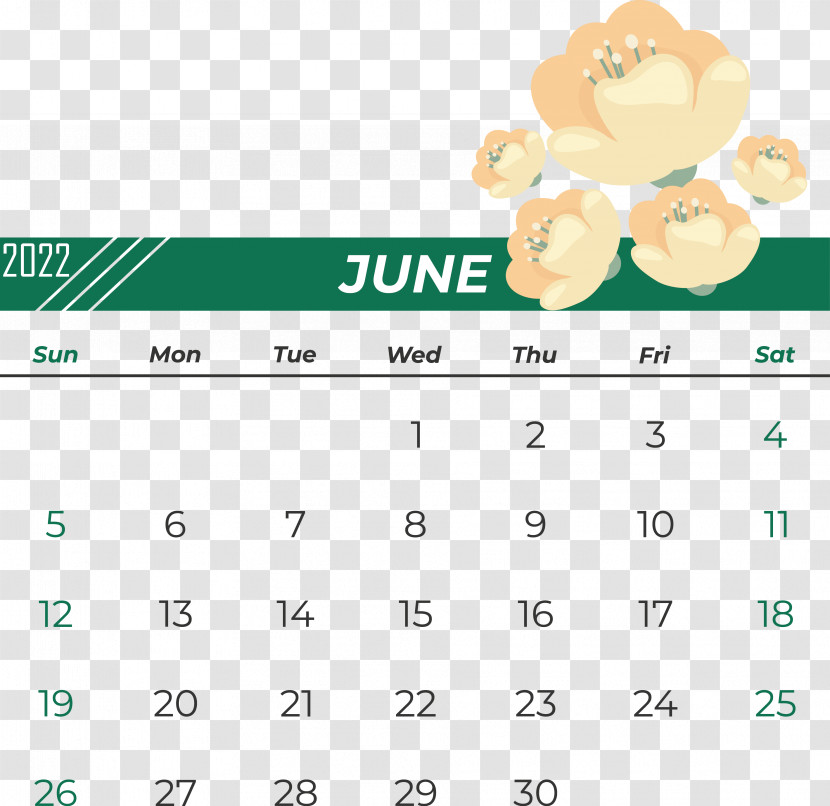 Line Font Calendar Green Cartoon Transparent PNG