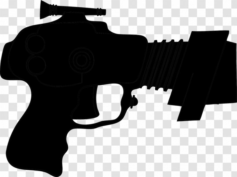 Laser Tag Guns Clip Art - Revolver - Trigger Transparent PNG