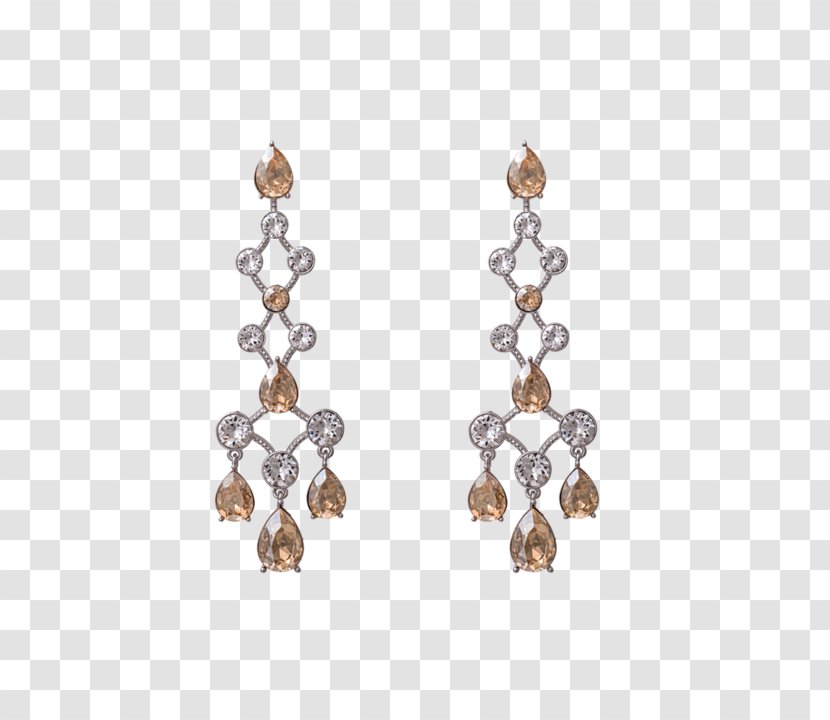 Earring Light Silk Color Jewellery - Crystal Transparent PNG