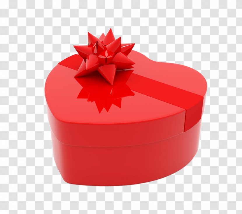 Valentine's Day Gift Box Clip Art - Royaltyfree Transparent PNG