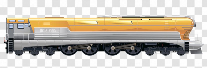 Train Rail Transport Steam Locomotive - Machine - Element Transparent PNG