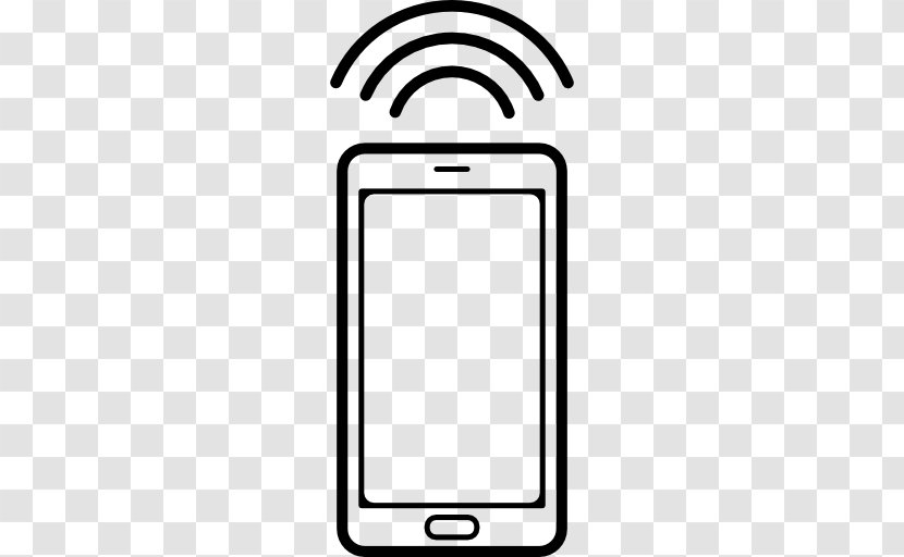 Mobile Phone Signal IPhone Telephone Handset - Strength In Telecommunications - Iphone Transparent PNG