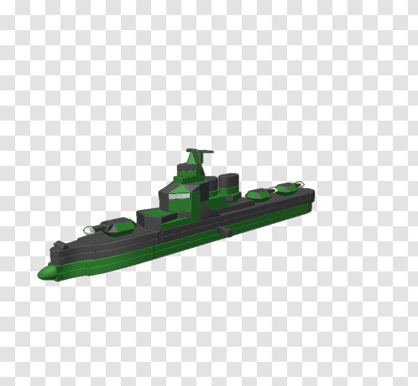 Battlecruiser Destroyer Heavy Cruiser Light Torpedo Boat - Naval Ship - Potato Cannon Transparent PNG