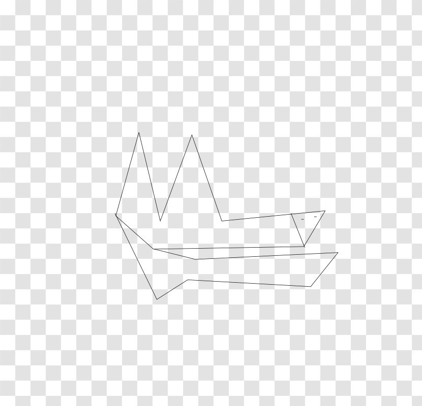 Paper Triangle White - Hm Transparent PNG