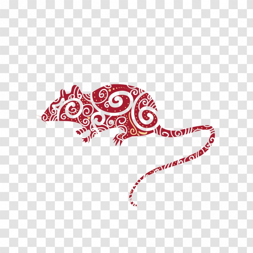 Chinese Zodiac Rat New Year Illustration - Dragon Transparent PNG