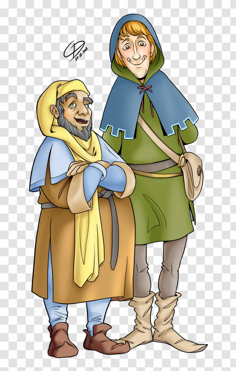 Middle Ages Medieval People Cartoon Peasant Clip Art Transparent PNG