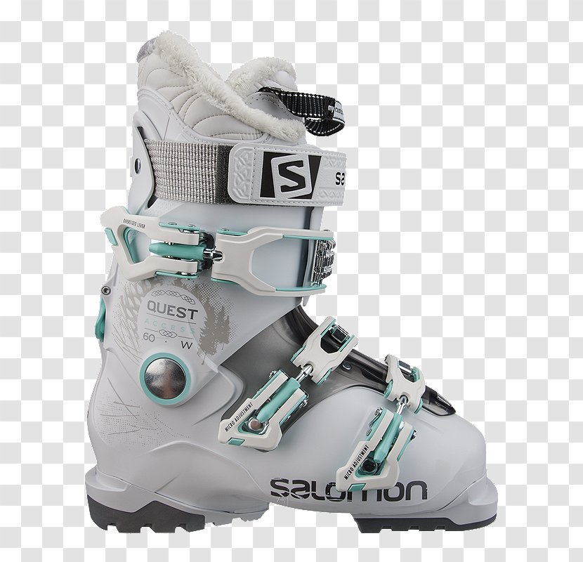 Ski Boots Alpine Skiing - Salomon Running Shoes For Women Transparent PNG