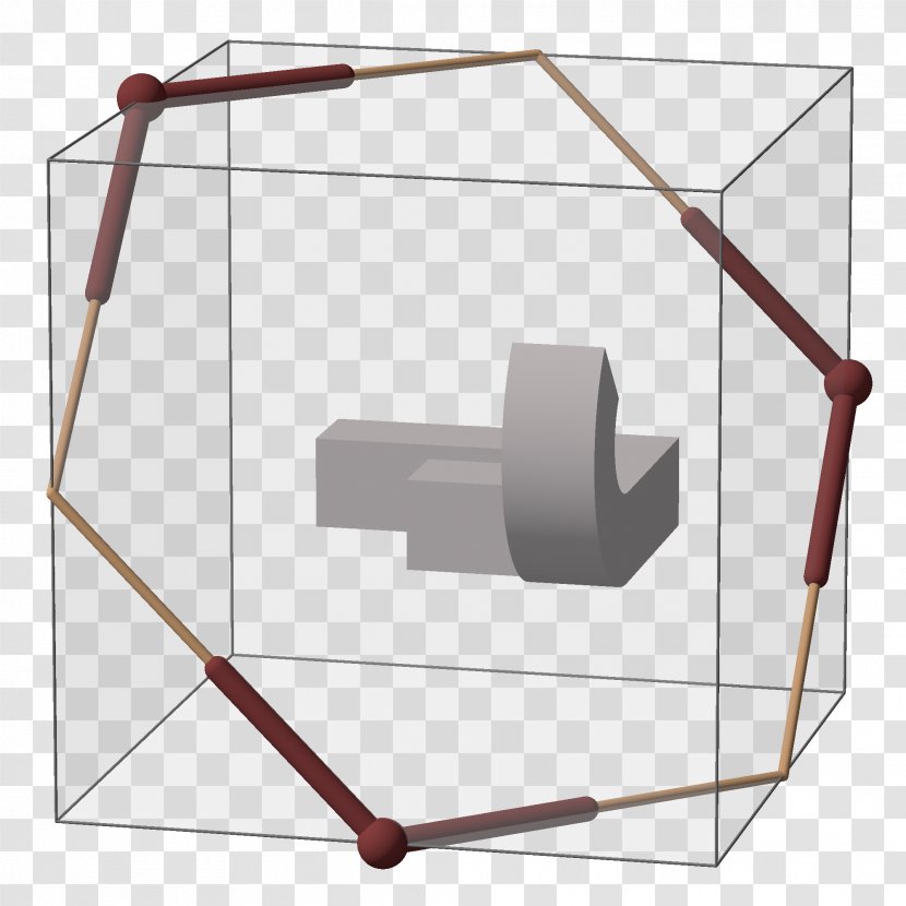 Line Angle - Table - Blue Cube Transparent PNG